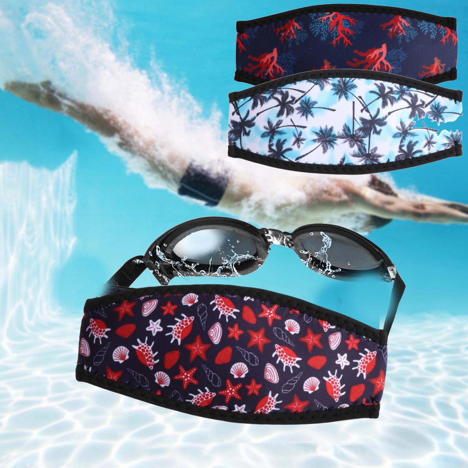 Diving Strap Cover Mask Straps - đánh giá và giá Freediving Mask Set