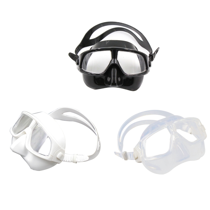 Mặt nạ ống thở có ống thở góc  - đánh giá và giá Freediving Mask Set